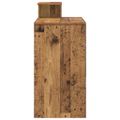 vidaXL Stôl Staré drevo 106 x 41 x 88.5 cm Kompozitné drevo