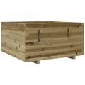 vidaXL Záhradný kvetináč 90x90x49,5 cm impregnovaná borovica