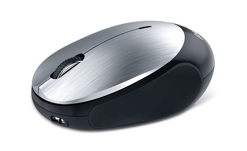 Myš bezdrôtová Bluetooth GENIUS NX-9000BT /1200 dpi/ Blue-Eye senzor/ vstavaná batéria / Silver