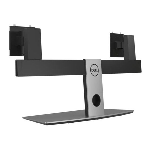 DELL MDS19/ stojan pre dva monitory/ dual monitor stand/ VESA Držák, stolný, pre dva monitory, VESA, náklon -5° +24°, otáčanie -90° +90°