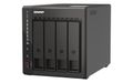 QNAP TS-453E-8G (4core 2,6GHz, 8GB RAM, 4x SATA, 2x M.2 NVMe slot, 2x HDMI 4K, 2x 2,5GbE, 4x USB) NAS server, 4× 3,5" SATA, Intel Celeron J6412, 8 GB DDR4, 2× 2,5GbE, 2× M.2 NVMe, 2× HDMI, USB 3.2 Gen 2