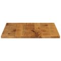 vidaXL Stolová doska 90x80x2,5 cm obdĺžniková masívna mangová farba