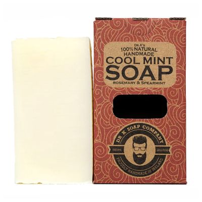 Tuhé mydlo s mätou a rozmarínom DR K SOAP COMPANY Cool mint soap XL 225 g