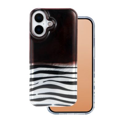 Puzdro so vzorom Animal Print pre iPhone 16 6,1" Okapi