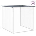 vidaXL Klietka pre kurčatá strecha antracitová 1003x98x90 cm poz. oceľ