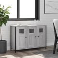 vidaXL Komoda sivá sonoma 100x35x70 cm kompozitné drevo