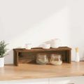 VidaXL kuchynský stojan stohovateľný 50x15x16 cm kompozitné drevo