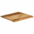 vidaXL Stolová doska živá hrana 40x40x3,8 cm masívny surový mangovník
