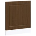 vidaXL Panel umývačky riadu Porto hnedý dub 60x1,5x57 cm kompozitné drevo