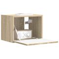 vidaXL TV nástenná skriňa 39 x 31 x 29,5 cm Sonoma Kompozitné drevo