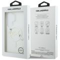 Puzdro Karl Lagerfeld IML KC Script MagSafe pre Samsung Galaxy S26 Ultra transparentné