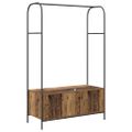 vidaXL Vešiak na oblečenie Hnedý dub 100 x 44 x 160 cm