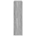 vidaXL Deliaca stena sivá sonoma 100x33x125,5 cm kompozitné drevo