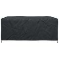vidaXL Obal na nábytok Jednofarebný Čierna 220 x 190 x 85 cm 600D