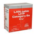 UTP kábel CONO-TECH, LAN CAT5e, PVC, sivý, 305m UTP kabel CONO-TECH, LAN CAT5e, šedý, 305m