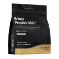 Whey Protein 360 ® - The Protein Works, jahoda & krém, 2400 g
