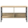 vidaXL Regál na knihy 2 úrovní 82 x 32 x 47 cm Kompozitné drevo