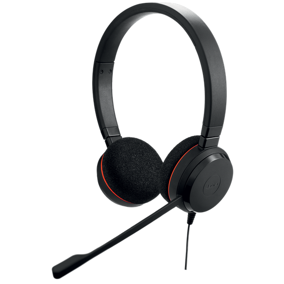 Jabra Evolve 20/Stereo/USB-C/Drôt/MS/Čierna