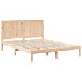 vidaXL Extra dlhá posteľ bez matraca 160x210 cm masívne drevo