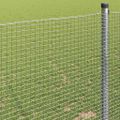 vidaXL Zvarený drôtený plot 1000 x 40 cm Strieborná