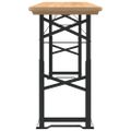 vidaXL Skladací pivný stôl 170x50x75/105 cm jedľové drevo