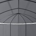 vidaXL Altánok so závesmi 520x349x255 cm, antracitový