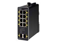 Prepínač - riadený - 8 x 10/100/1000 (PoE+) + 2 x 1000Base-X SFP (uplink) - možná montáž na DIN lištu - PoE+ - napájanie DC
