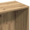 vidaXL knižnica Artisan Dub 36x30x114 cm Drevo