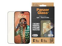 PanzerGlass ochranné sklo Apple iPhone 15 Pro Max s filtrom proti modrému svetlu a antireflexnou úpravou