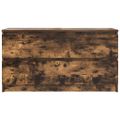 vidaXL TV skrinka Dub dymový 100x35x54 cm Konštrukcia dreva