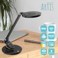 MAXCOM ML5100 ARTIS, Stolová LED lampa, čierna