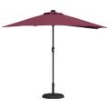 vidaXL Záhradný slnečník 294 x 150 x 224 cm Polyester a oceľ