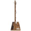 vidaXL Toaletné zrkadlo Staré drevo 80 x 55 x 18 cm Obdĺžnikový