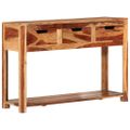 vidaXL Konzolový stolík 110x35x75 cm, akáciový masív