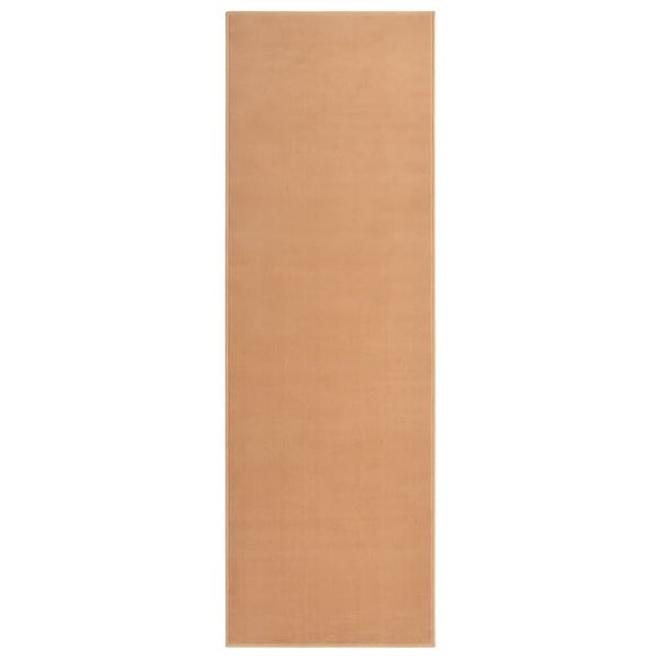 vidaXL Koberec behúň BCF béžový 80x250 cm