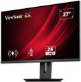 ViewSonic VG2748A-2K 27" 16:9 QHD Frameless IPS LED Monitor, HDMI, DP, USB-C 15W, Speakers, ergonomický stojan Monitor, 27", QHD 2560×1440, 100Hz, IPS, USB 3.2 hub, inteligentní senzory, ergonomický stojan, HDMI, DisplayPort, VGA, cerný