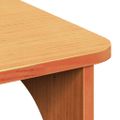 vidaXL Konferenčný stolík Včelí hnedý 80 x 50 x 31 cm Borovicový masív