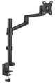 Neomounts DS60-425BL1 /Držák displeje/na stůl/17-27"/svorka+průchodka/3čepy/VESA 100X100/nosn.8kg/1 displej/černý Držák, VESA, stolní, pro plochý monitor, úhloprícka 17"-27", náklon 120°, otácení 180°, rotace 360°, nosnost 8kg, cerný