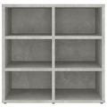 vidaXL Skrinky na topánky 2 ks betónovo sivé 52,5x30x50 cm