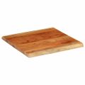 vidaXL Stolová doska 60x60x3,8 cm štvorcová masívna akácia živá hrana