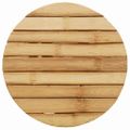 vidaXL Stolička Prírodný bambus 30 x 30 x 36 cm Bambus