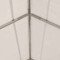 vidaXL Záhradná markíza PVC 4x6 m biela