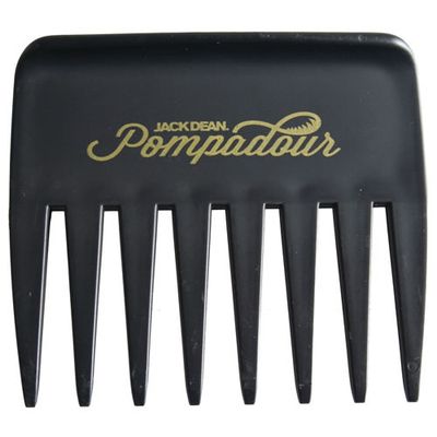Hrebeň na vlasy JACK DEAN Pompadour comb - čierny