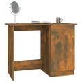 vidaXL Stôl dymový dub 100x50x76 cm spracované drevo