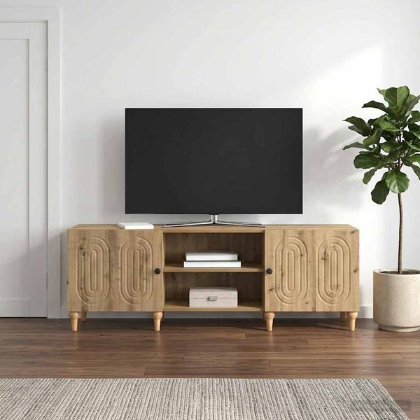 vidaXL TV skrinka 150 x 31 x 50 cm Dub artisan Kompozitné drevo