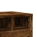 vidaXL Stojan na tlačiareň dymový dub 40x32x22,5 cm kompozitné drevo