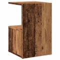 vidaXL Nočná skrinka Old Wood 35x35x55 cm Engineered Wood