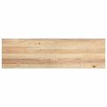vidaXL Okenný parapet 2 ks 140x40x2 cm neošetrený dubový masív