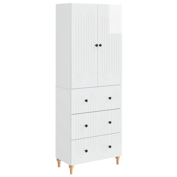vidaXL Sada skríň 2 pcs 66 x 34,5 x 90 cm Kompozitné drevo