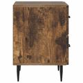 vidaXL Nočný stolík 2 ks Dymový dub 43 x 34,5 x 47,5 cm